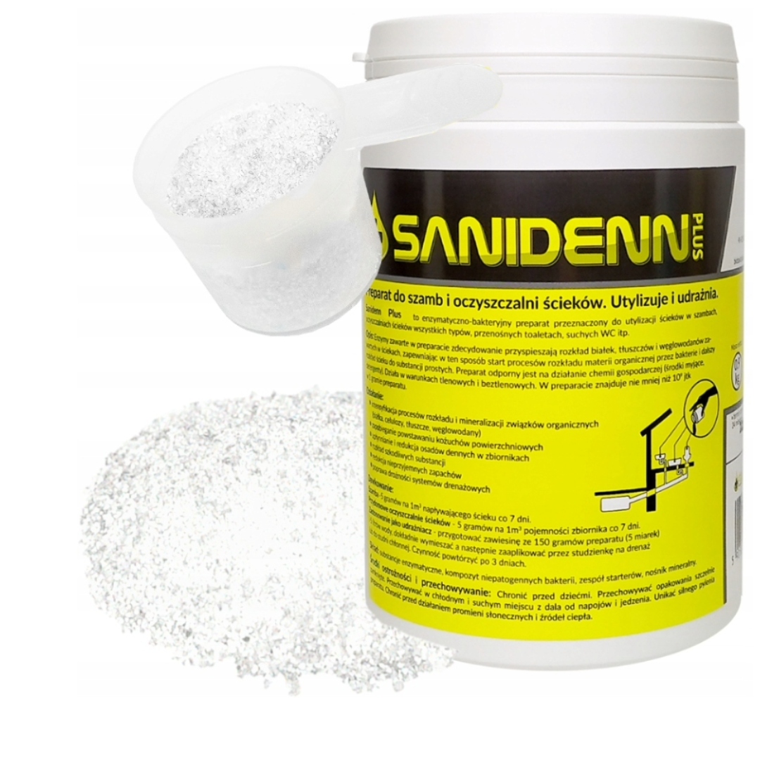 Bakterie Do Szamba Oczyszczalni Sanidenn Plus 900 Eko Ekologicznej Preparat