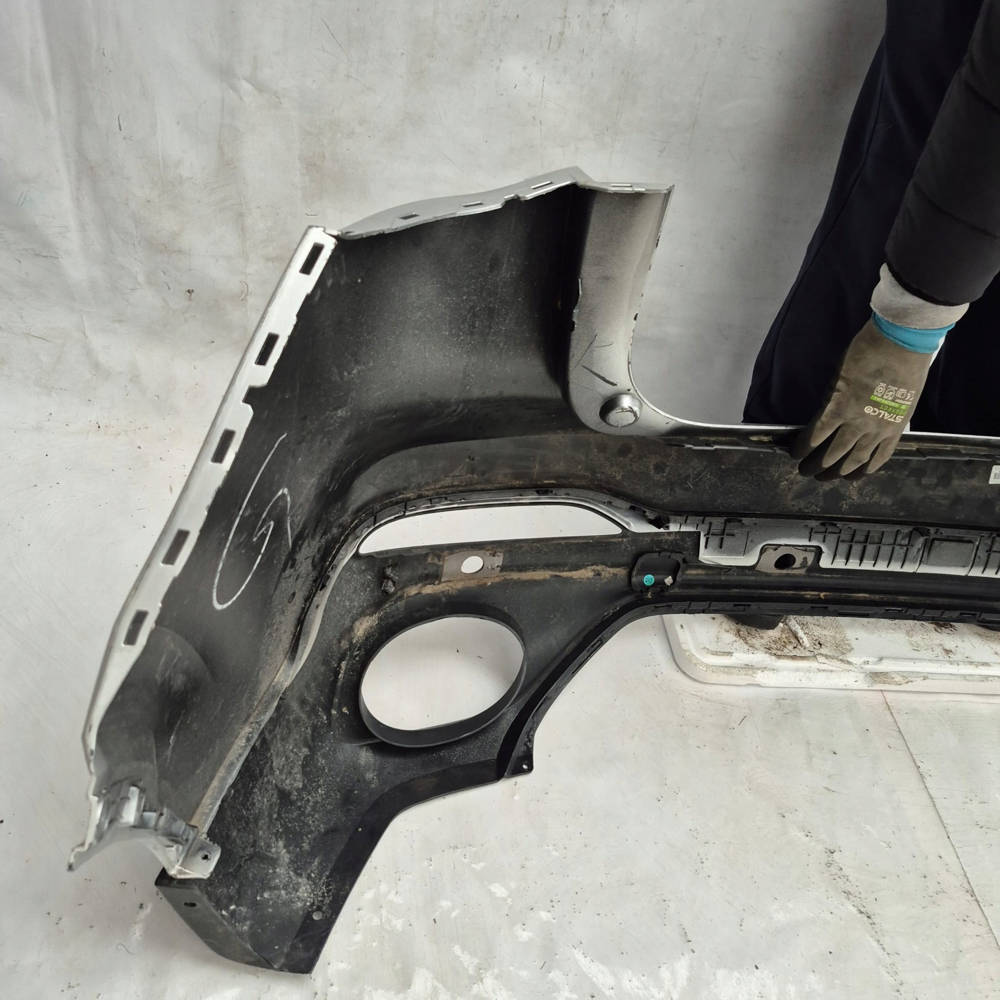 MG HS e 1 19-23 Paraurti posteriore posteriore PDC