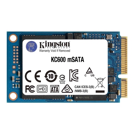 Kingston KC600 1000 Gb Formát Ssd Rozhraní Ssd mSATA Rychlost od