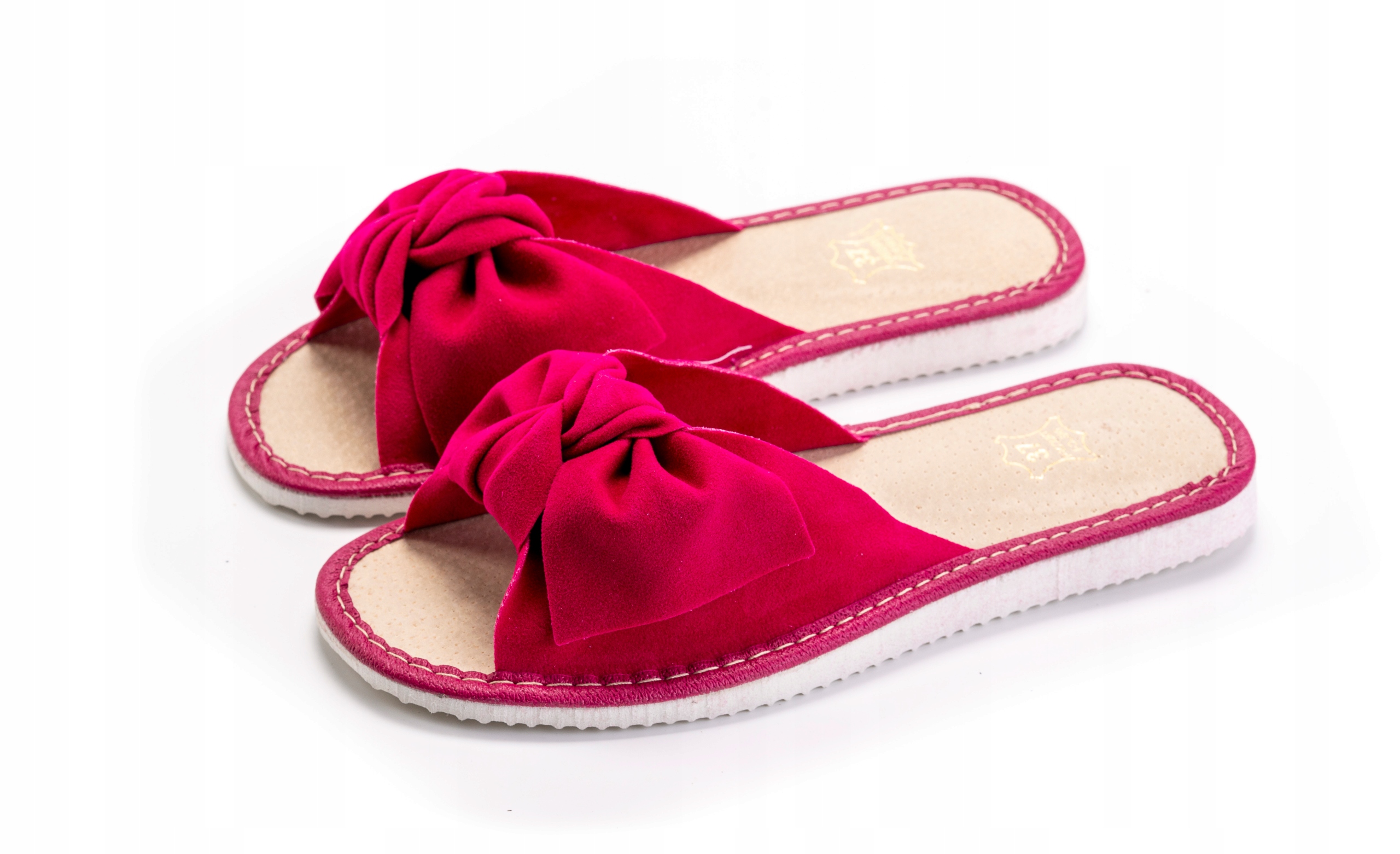 KAPCIE KLAPKI LACZKI PANTOFLE OBUWIE DOMOWE DAMSKI Rozmiar 39