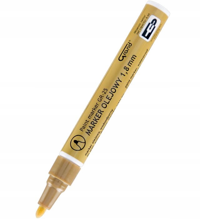 

Marker Olejowy Grand GR-25 Złoty