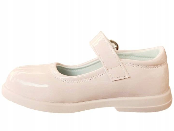 ŚLICZNE balerinki wizytowe Półbuty wesele rzep skóra r. 31 P2-77 Rozmiar 31