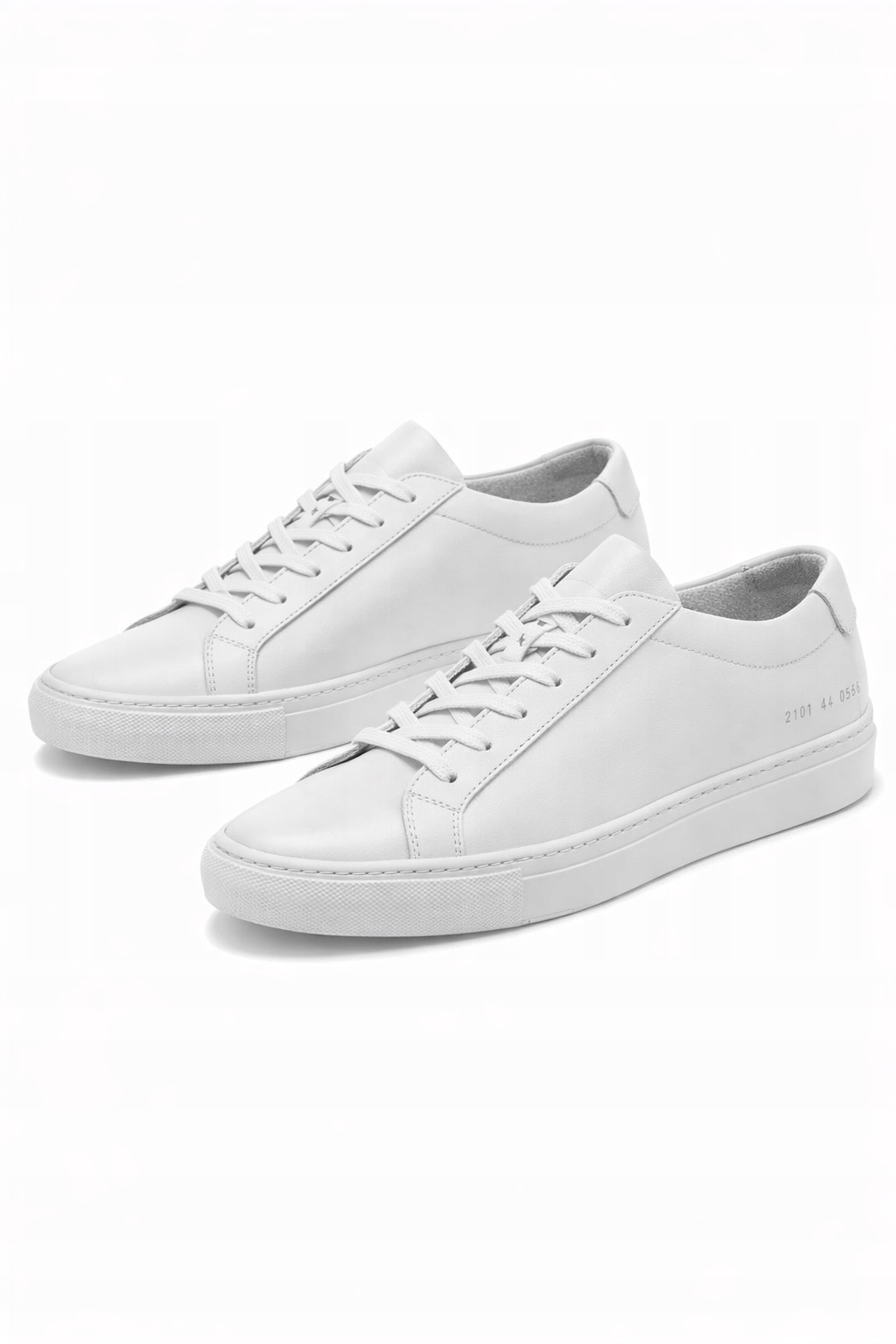Žena Od Common Projects Bílé Sportovní Kožené Boty 38 I2B