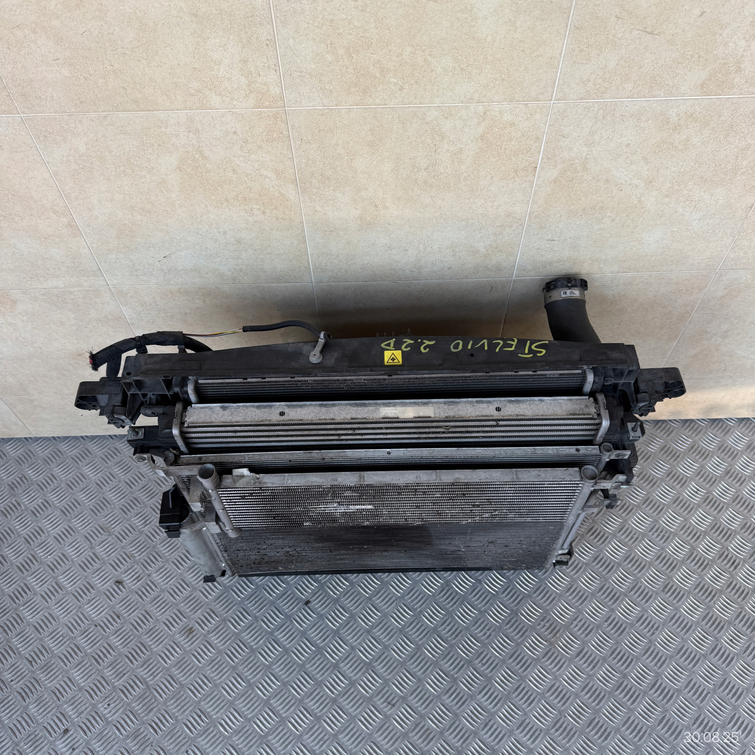 radiator ALFA ROMEO STELVIO 2019 ROK 2.2 DIESEL