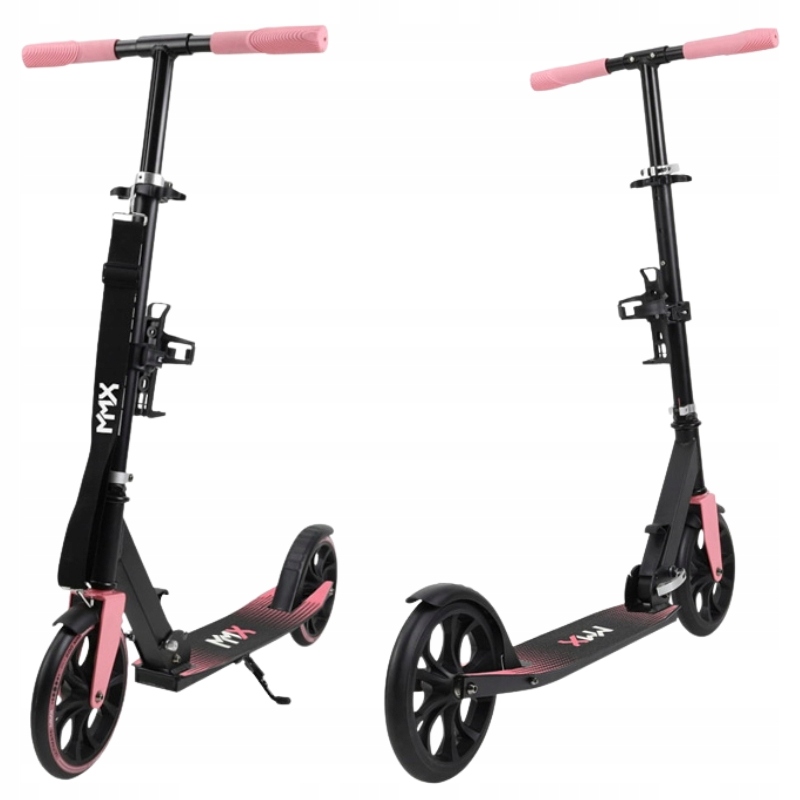 Hulajnoga Składana Duże Koła 20CM Dla Dzieci Dorosłych Do 100KG Pasek