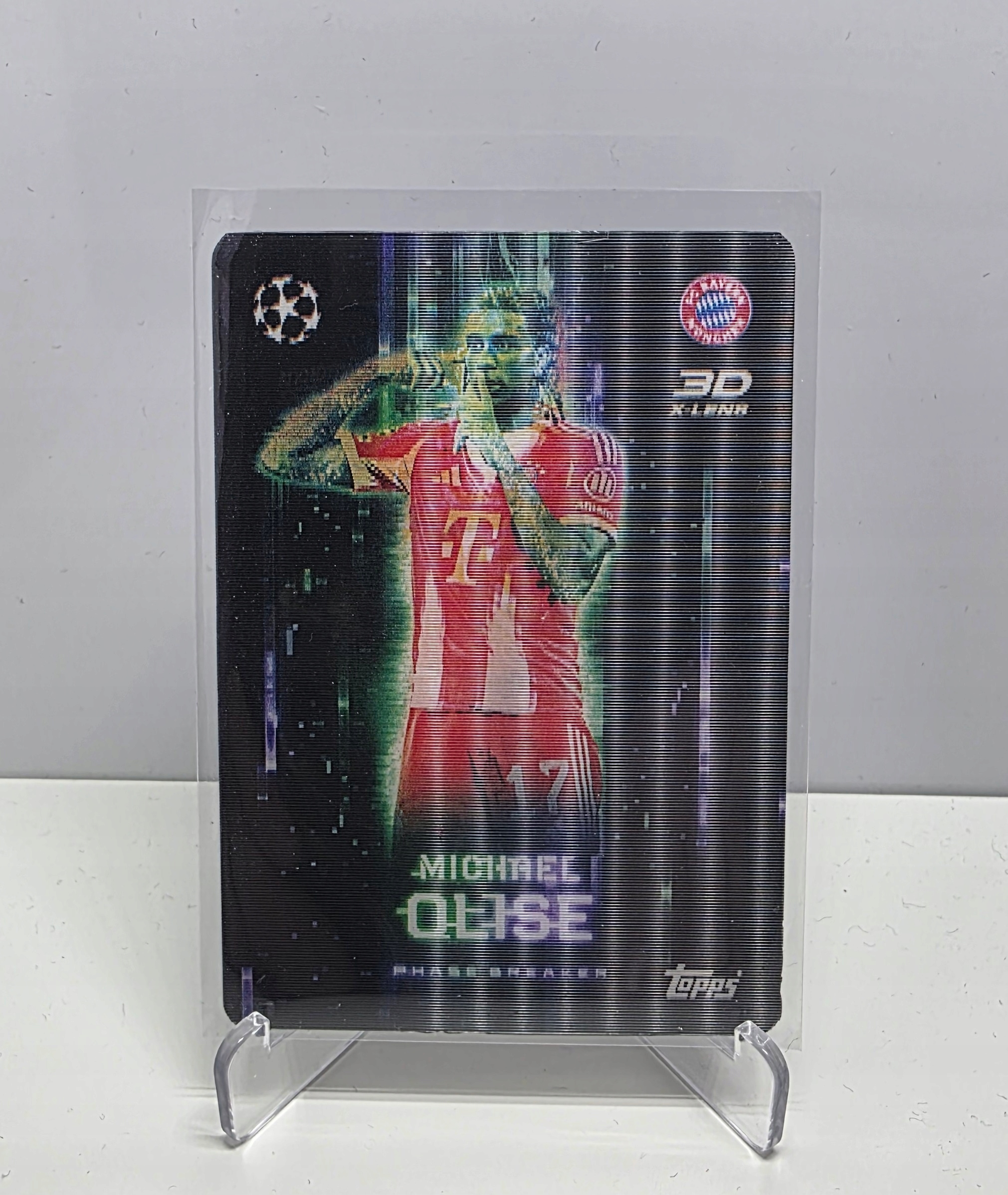Michael Olise Bayern Monachium karta 3D X-Lens Topps Match Attax Extra 2026