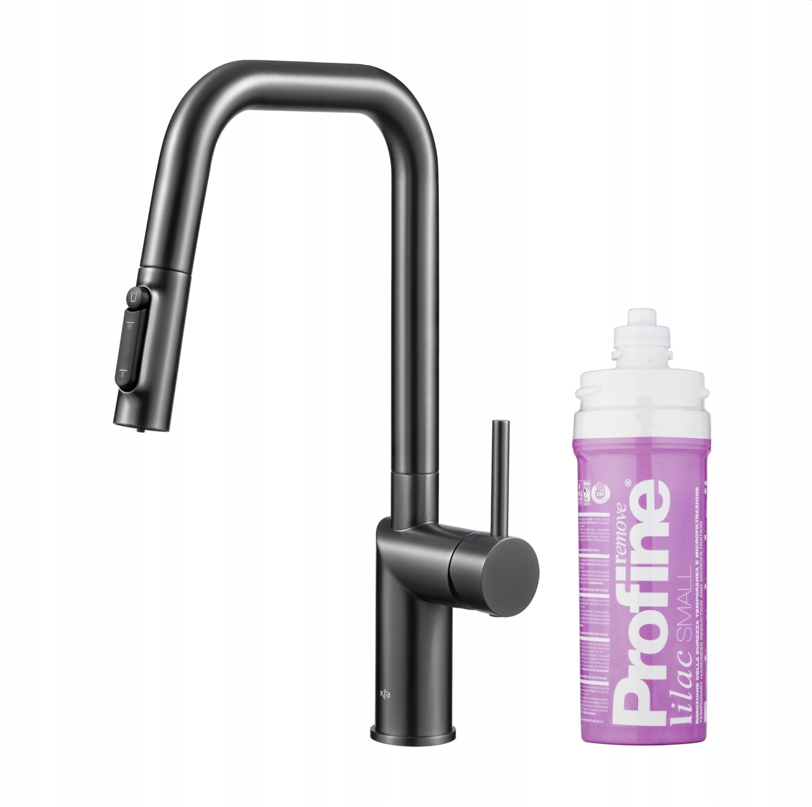 Kfa Kuchynská Batéria Duero Pure Style Profine Lilac S, Gun Metal Grey