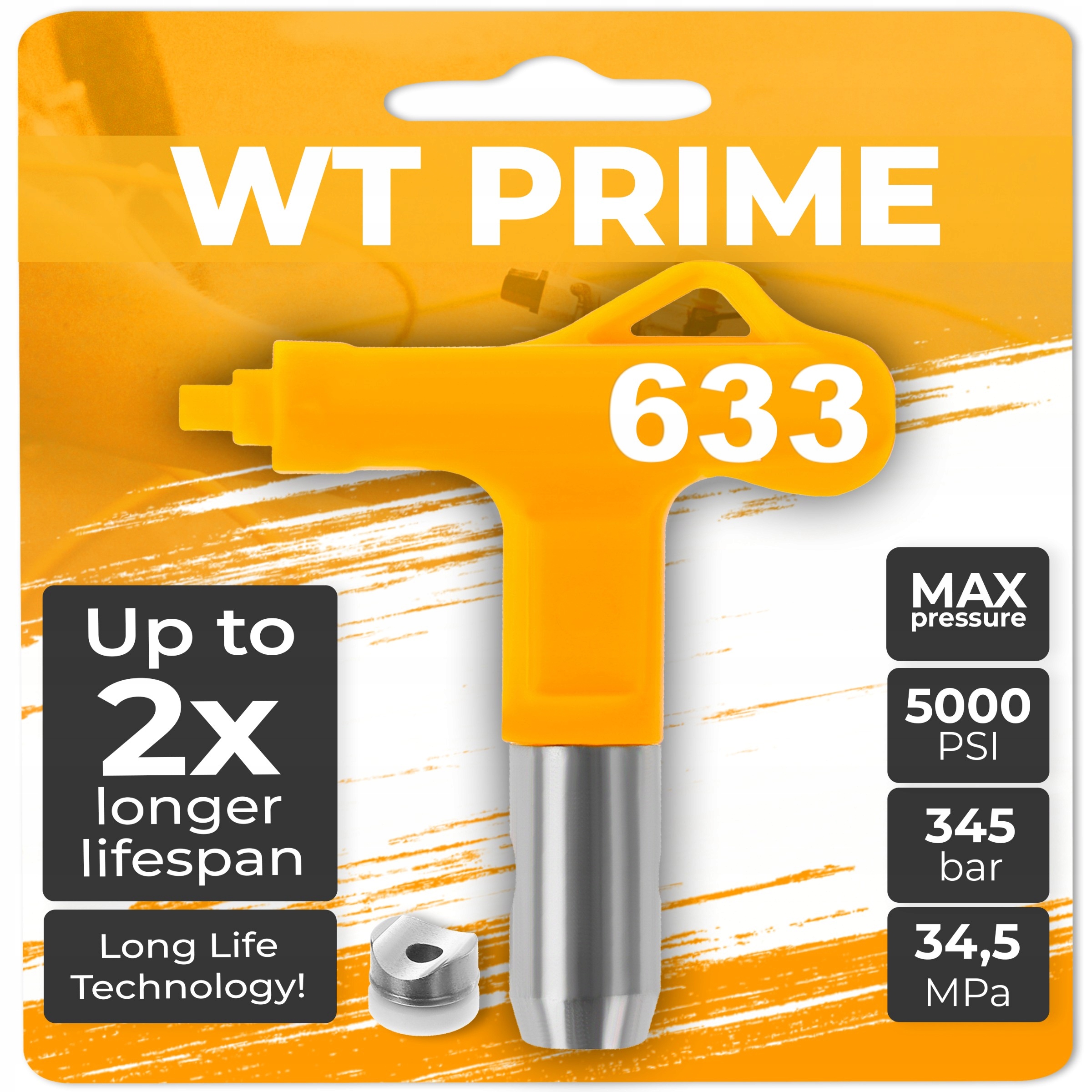 Vysokotlaková tryska Wt Prime 633 Hydrodynamický malířský agregát