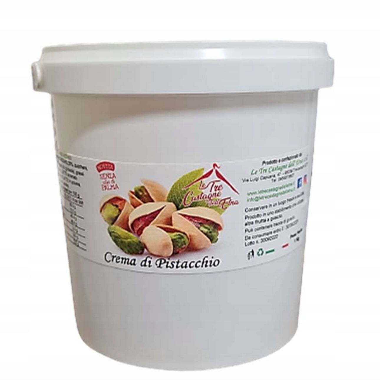 Krem pistacjowy 40% Le Tre Castagne dell'Etna 1kg