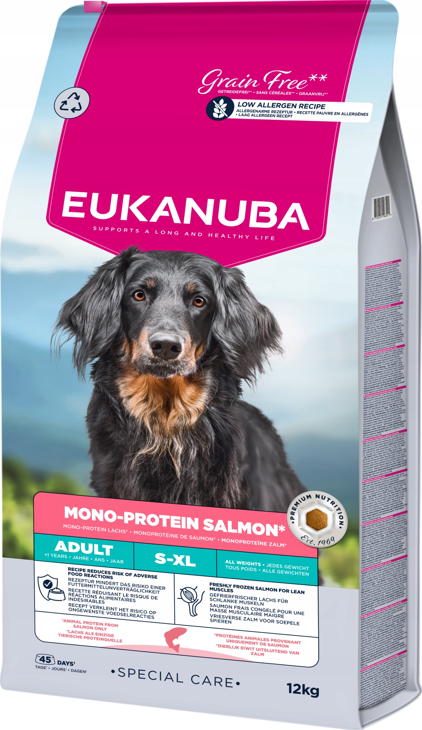 Eukanuba Special Care Adult Losos 12kg nová edice
