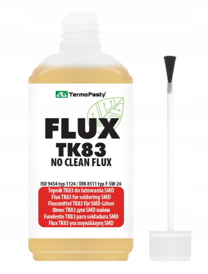 

Topnik do lutowania pobielania końcówek TK83 100ml