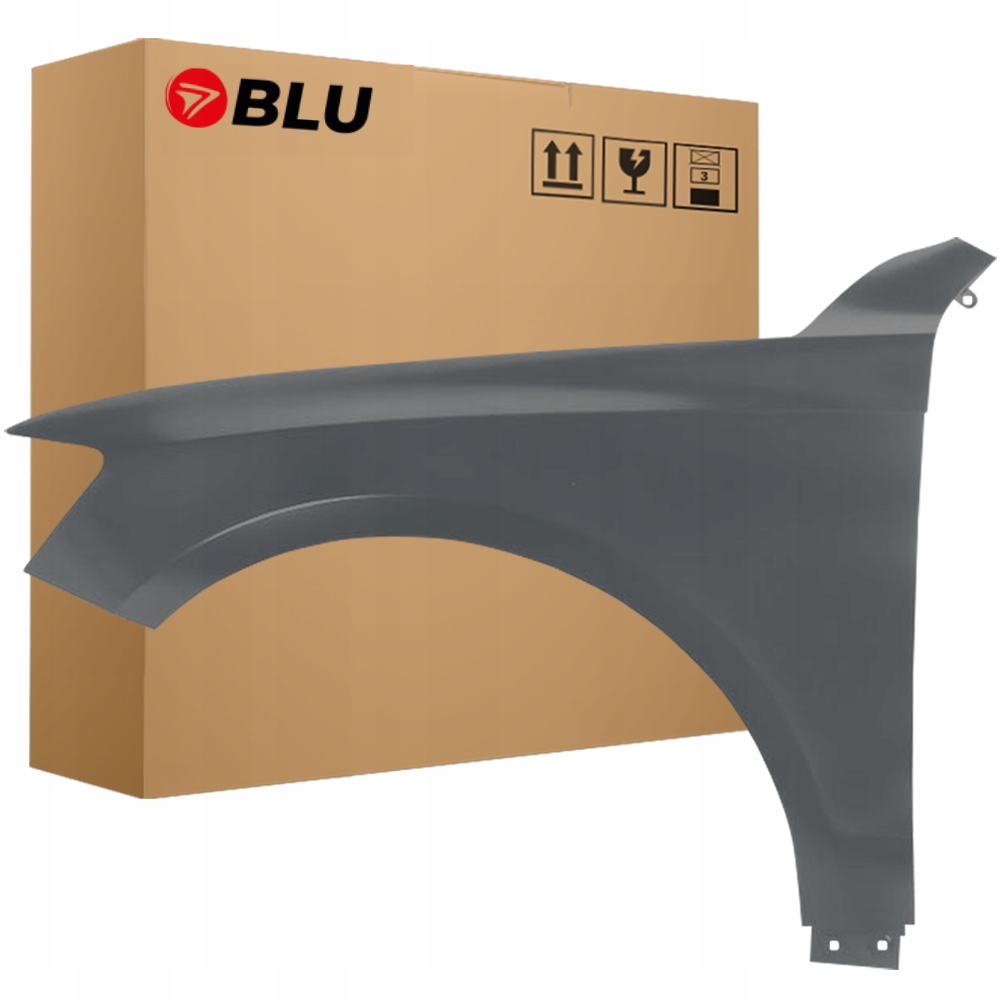 Blu Blatník Audi Q5 8R LZ7S levý stříbrný 08-16 přední pozink DaytonaGrau