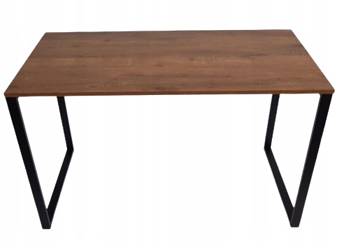 Psací stůl Loft 120x60 Maskovač kabelů Dub Starožitný Tmavý Kancelář Hráčský pokoj