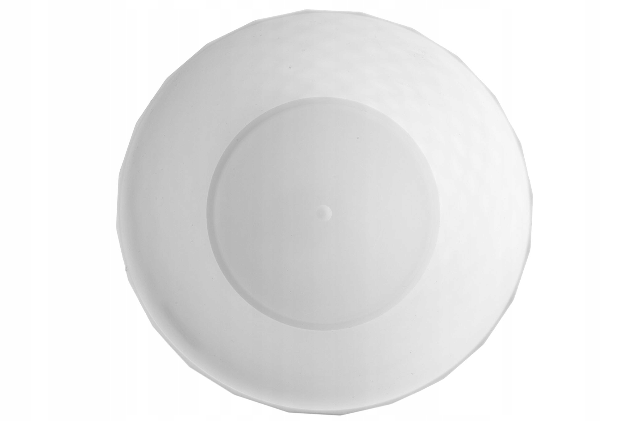 DONICZKA PLASTIKOWA Z PODSTAWKĄ DONICA OSŁONKA NA KWIATY 30cm BIAŁA KADAX Wysokość produktu 28 cm