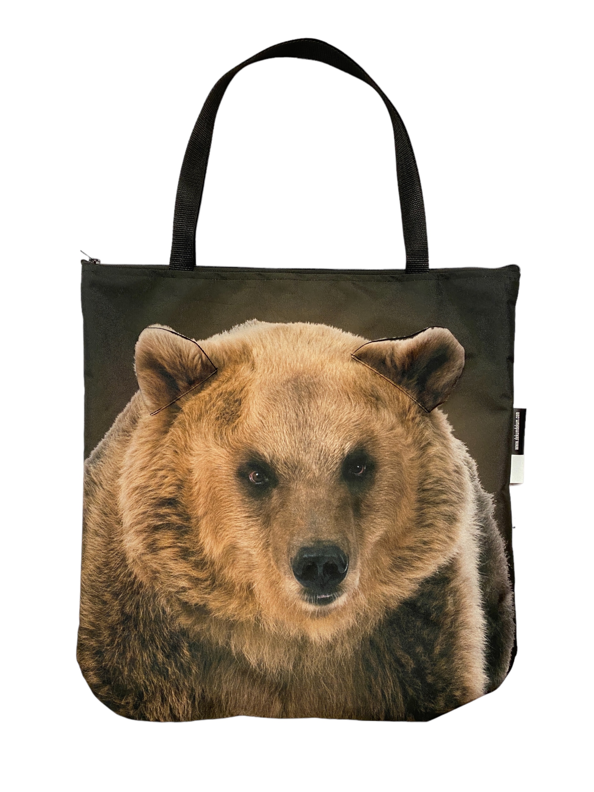 3D taška s Medvědem nakupování Velké rameno Kabelka