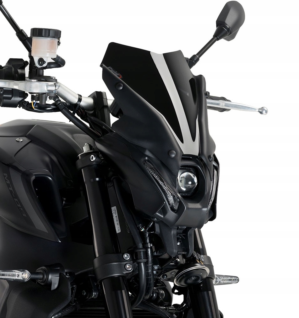 20644N - PUIG ВЕТРОВОЕ СТЕКЛО ОБТЕКАТЕЛЬ YAMAHA MT-09 2021-2022 (СПОРТ)