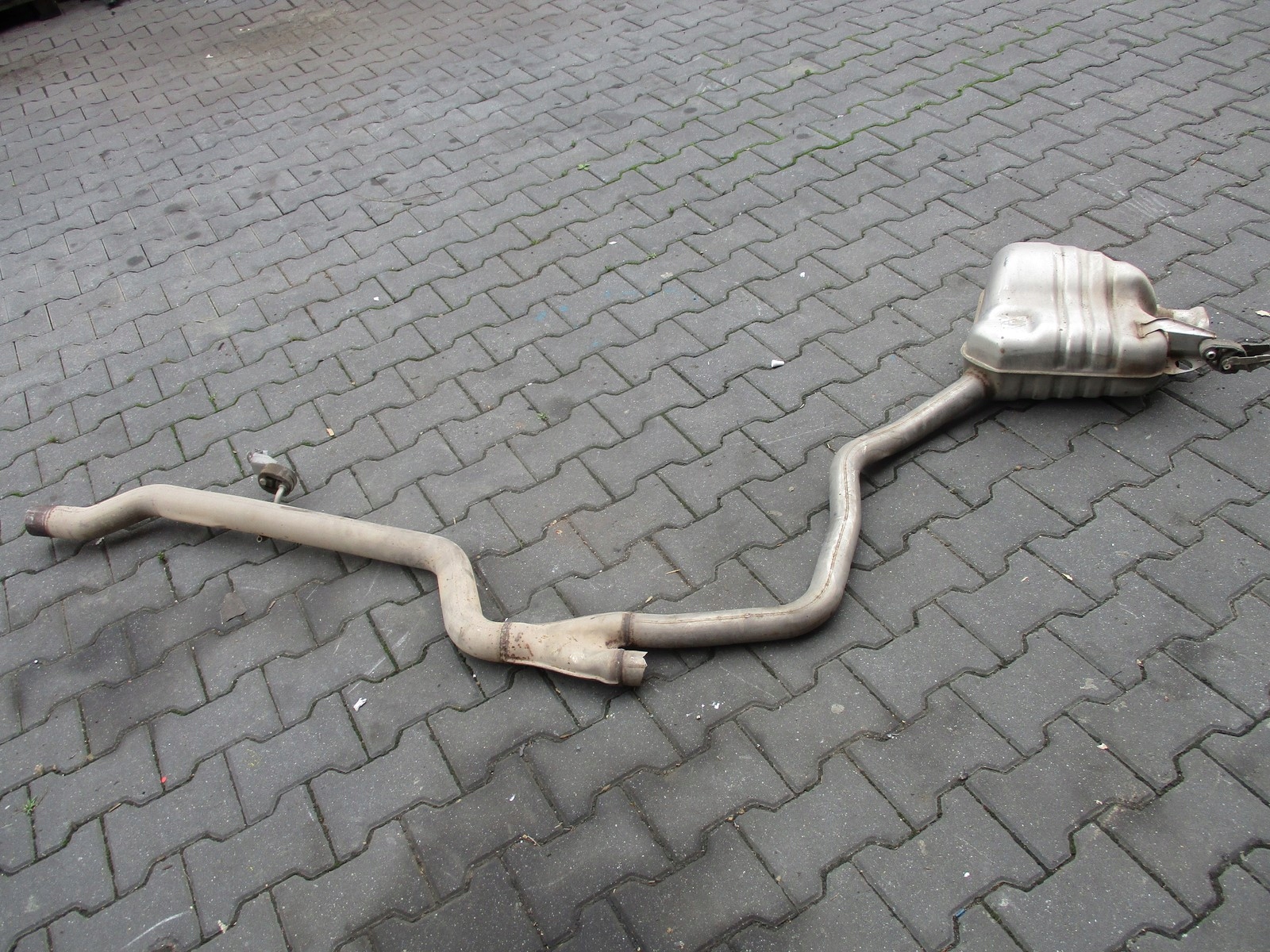 muffler, exhaust AUDI A4 4G0253612M