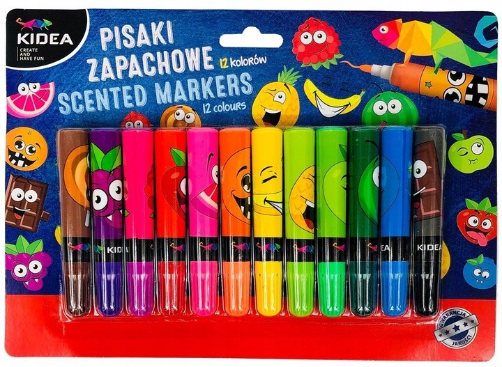 

Flamastry Zapachowe Pisaki Owocowe Kide