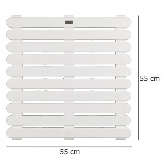 ANTYPOŚLIZGOWA PODKŁADKA POD PRYSZNIC 55X55 WENKO Grubość 10 mm
