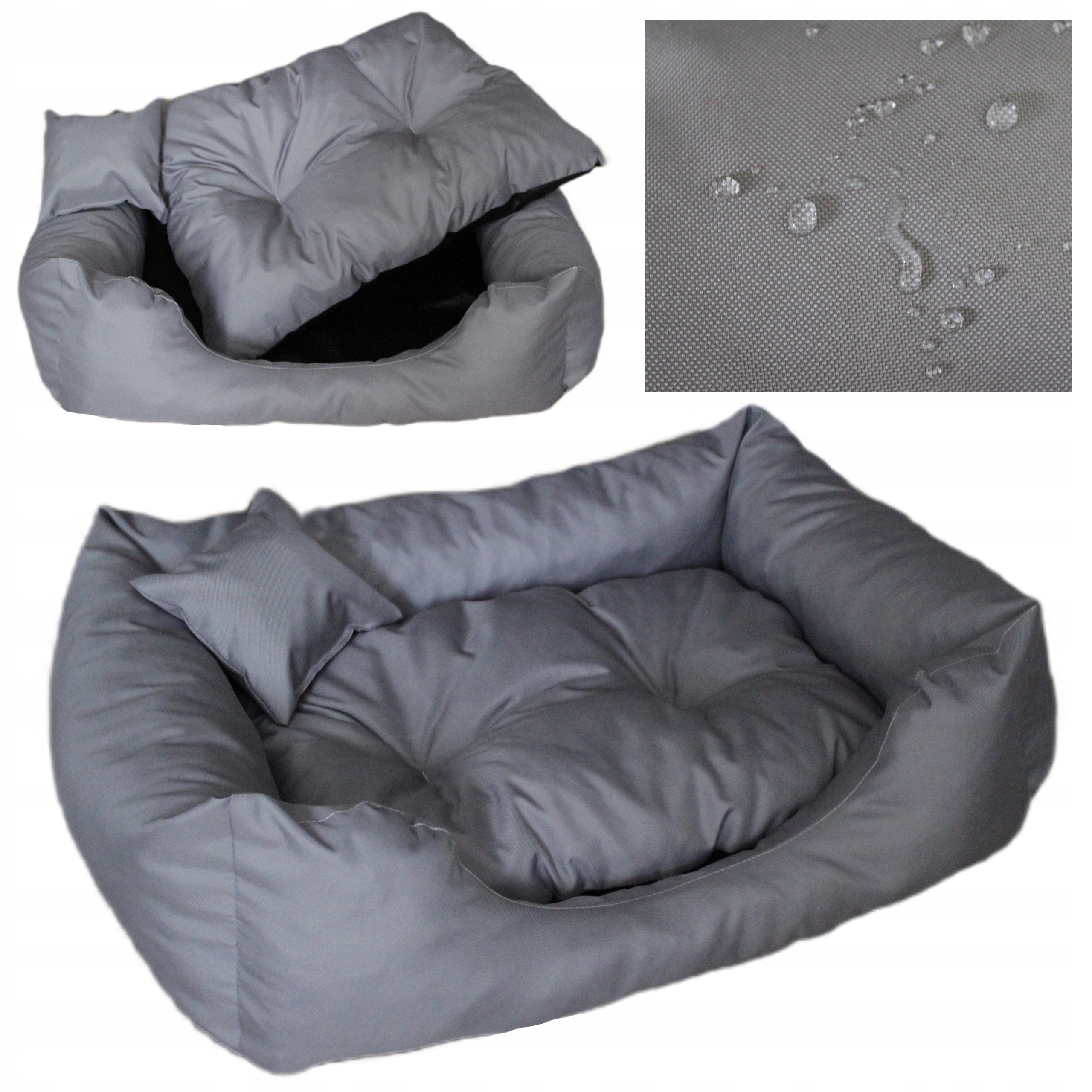 Levně Pelíšek pro psa Velké voděodolné XXL 100 x 80 cm Kotec Pohovka pro labradora