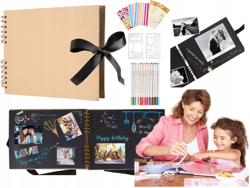

Album Na Zdjęcia Do Samodzielnego Ozdobienia Diy