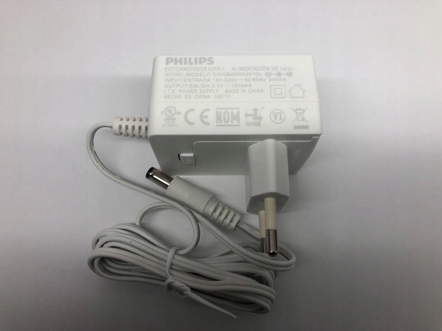 PHILIPS ZASILACZ ŁADOWARKA DC 5V 1A S005BMM0500100