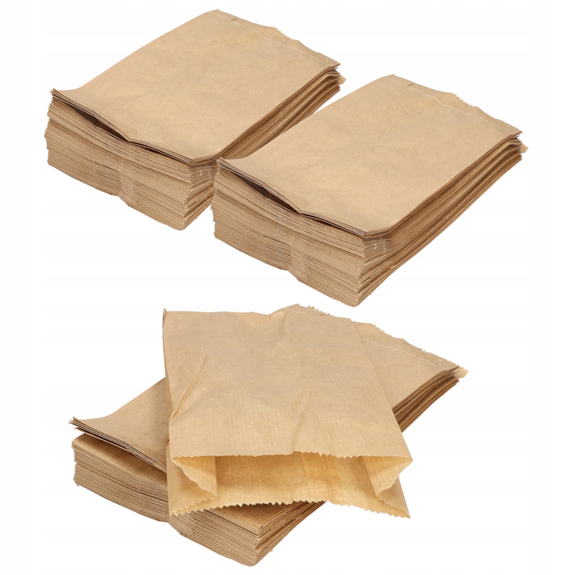 

Torebki torby papierowe 12x21x5 brązowe 250 szt.