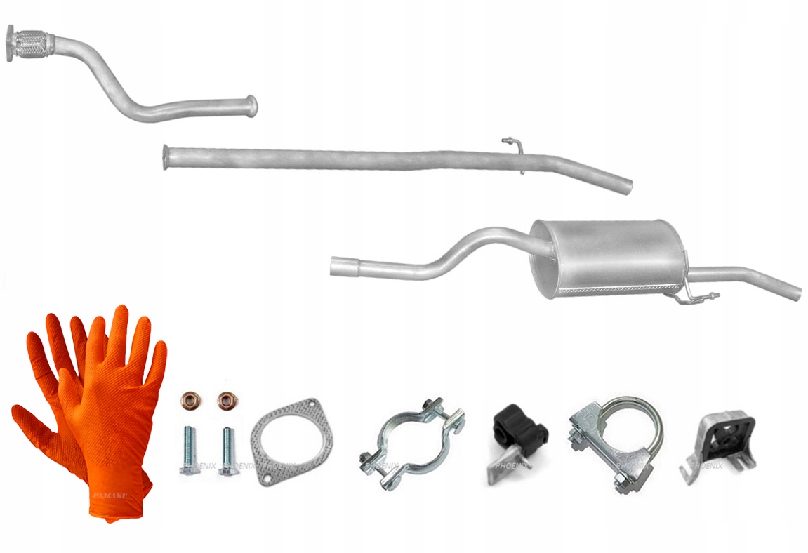 Renault Thalia 1.5 dCi diesel 65 kM (od roku 1999) Sedan Výfukový Systém