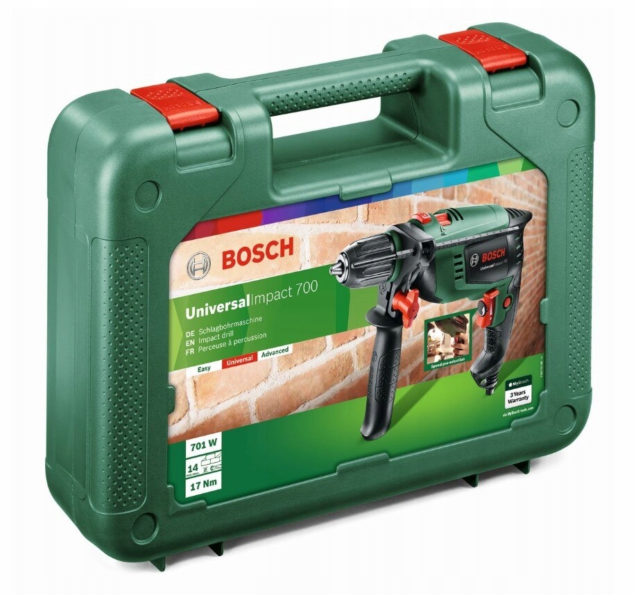 Bosch UniversalImpact 700 walizka + akc Marka Bosch