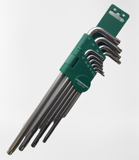 

Klucze Torx b. długie z otworem H08S110S Jonnesway