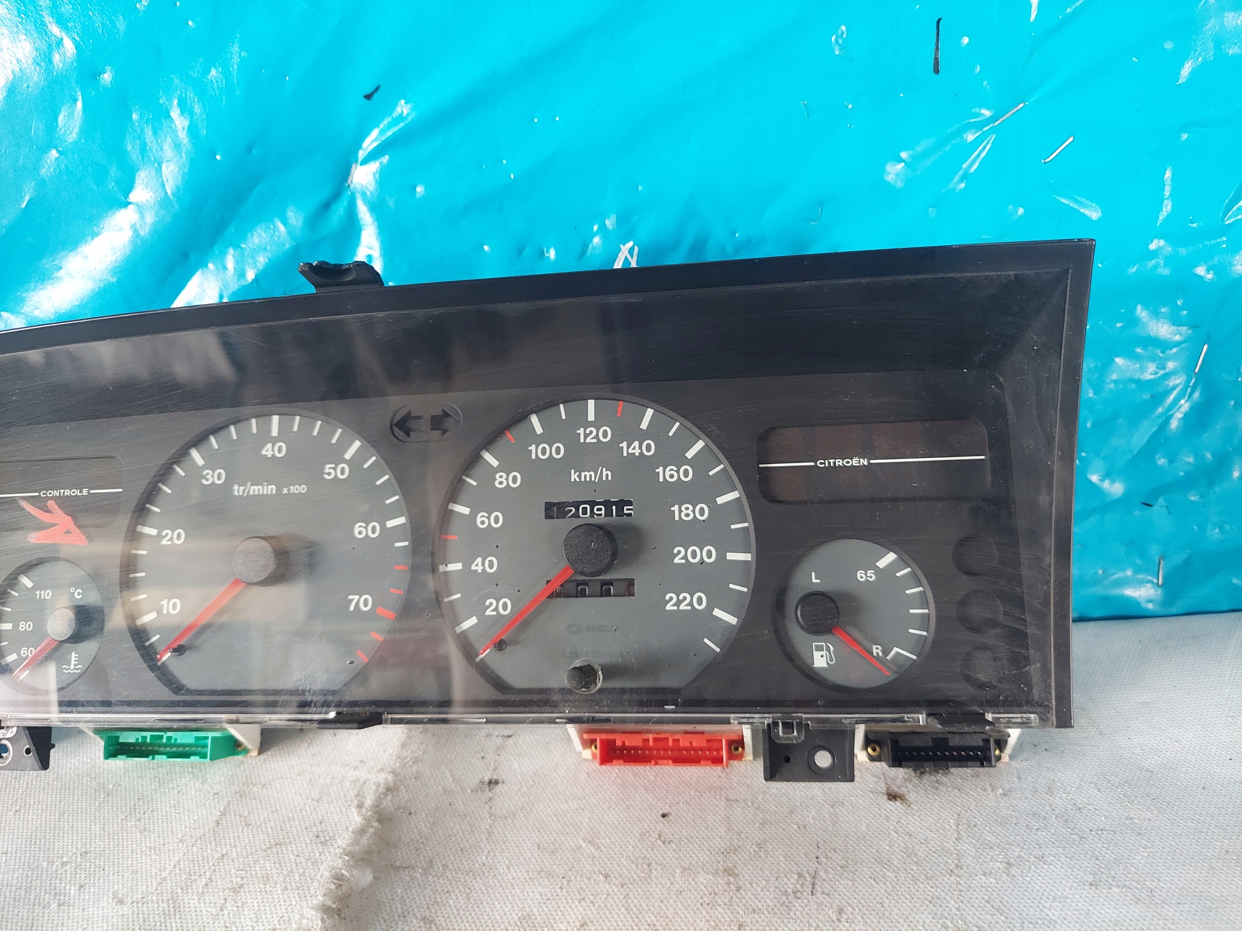 dials clock CITROEN XSANTIA 1.8 B 9613656080