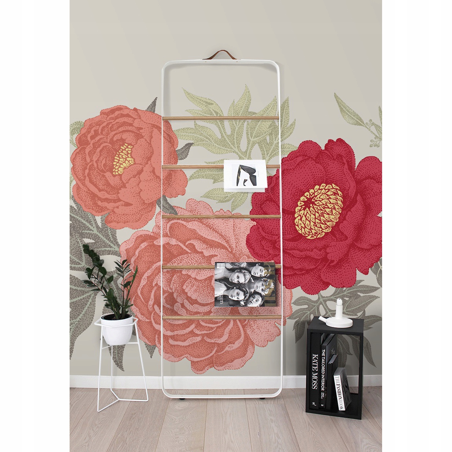 

Foto tapeta samoprzylepna Vintage peonie 312x219cm