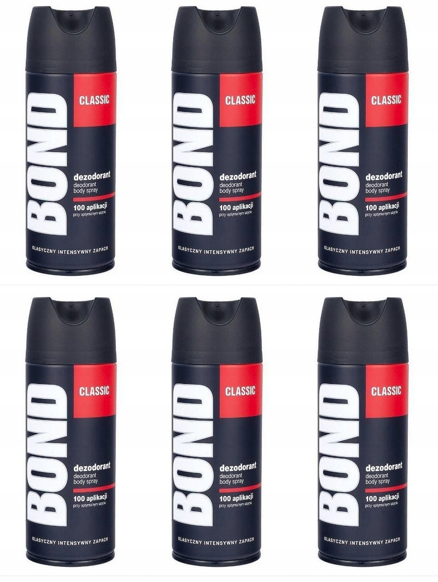 Deodorant Ve spreji Bond 6x150 ml