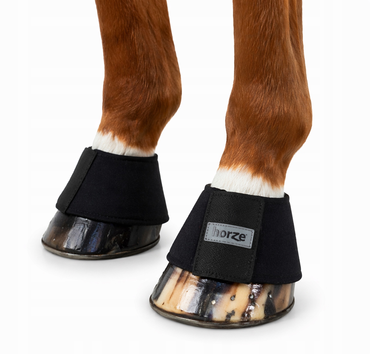 Kaloszki neoprenowe dla konia na padok Horze czarne r. XXL