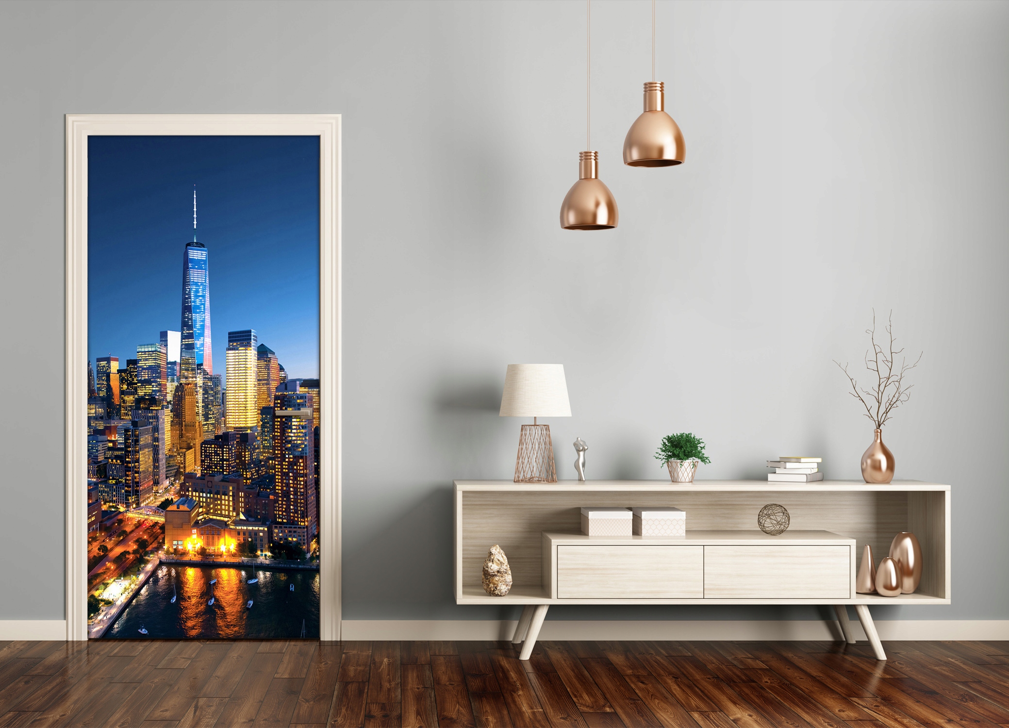 

Fototapeta samoprzylepna na drzwi New York Miasto