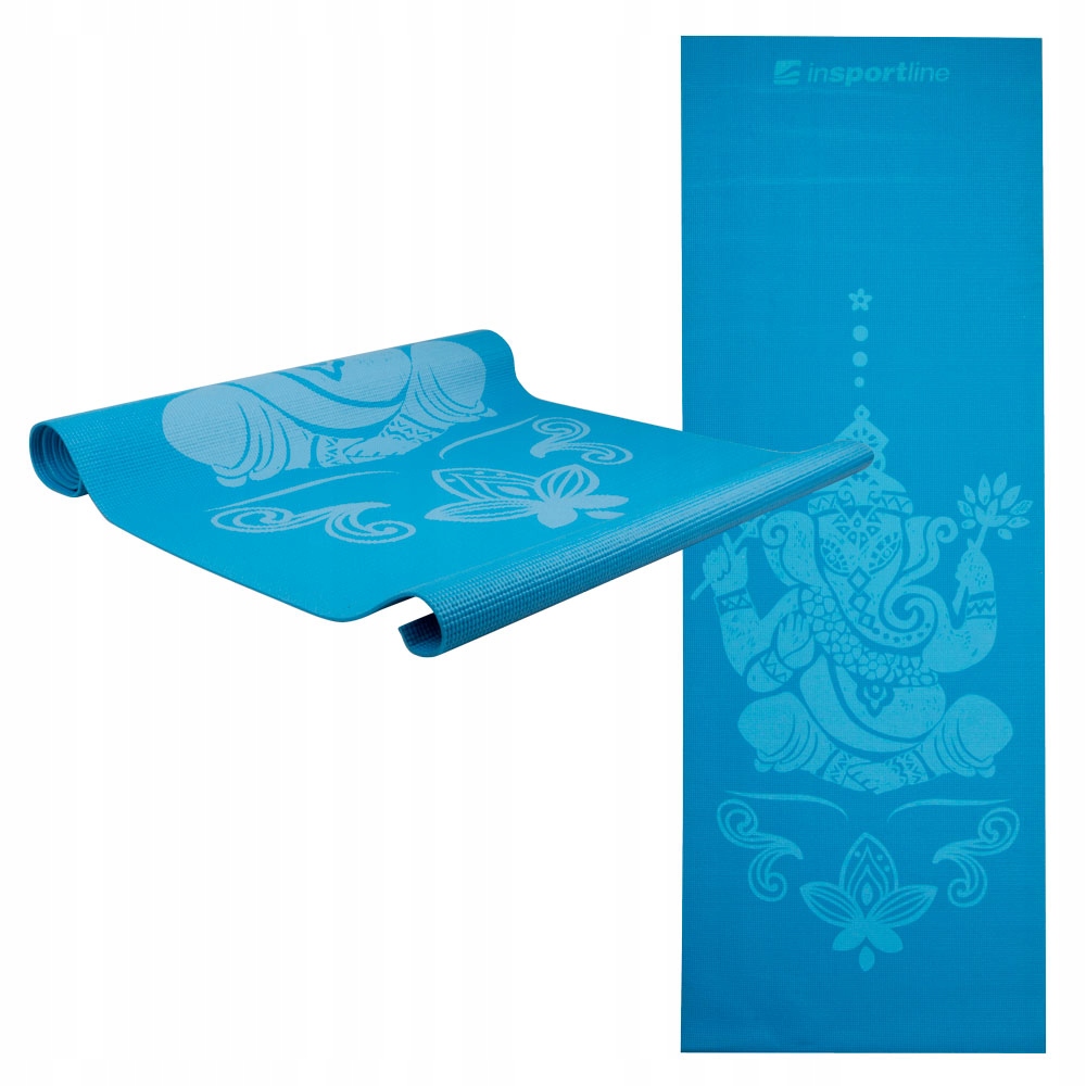 MATA DO ĆWICZEŃ FITNESS JOGA YOGA 173 CM + TORBA Marka inSPORTline