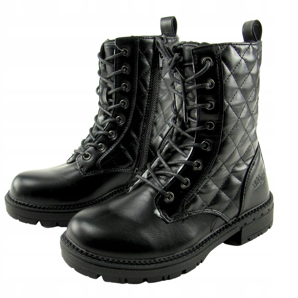 Botki kozaki dziewczęce Wojtyłko ocieplane 32 Długość wkładki wew. 20.5 cm