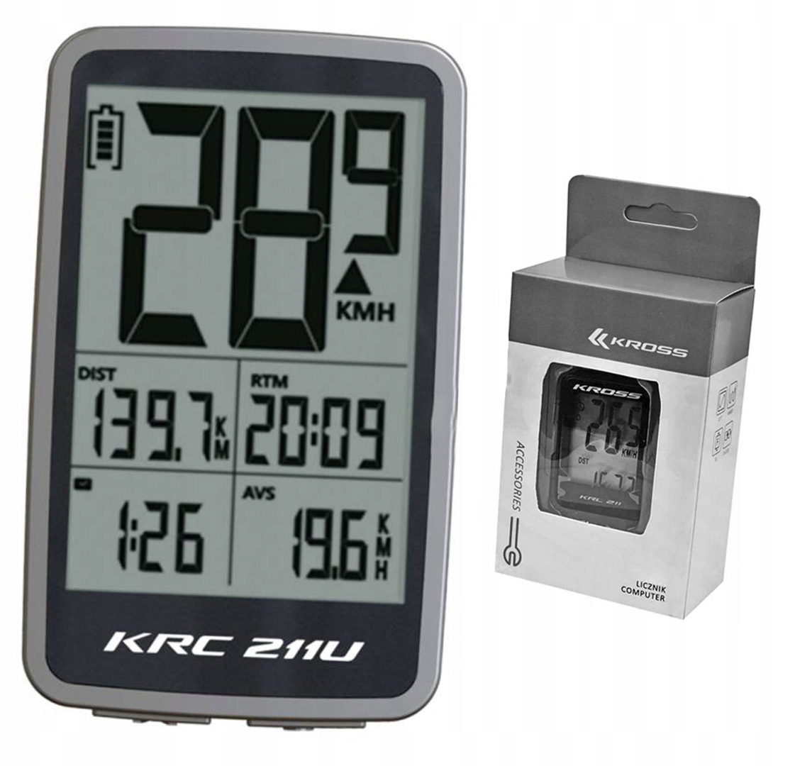 

Licznik Kross Krc 211U 11-funkcji Przewodowy Usb