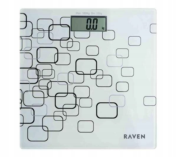 

Waga łazienkowa Raven EW002N Elektroniczna Szary