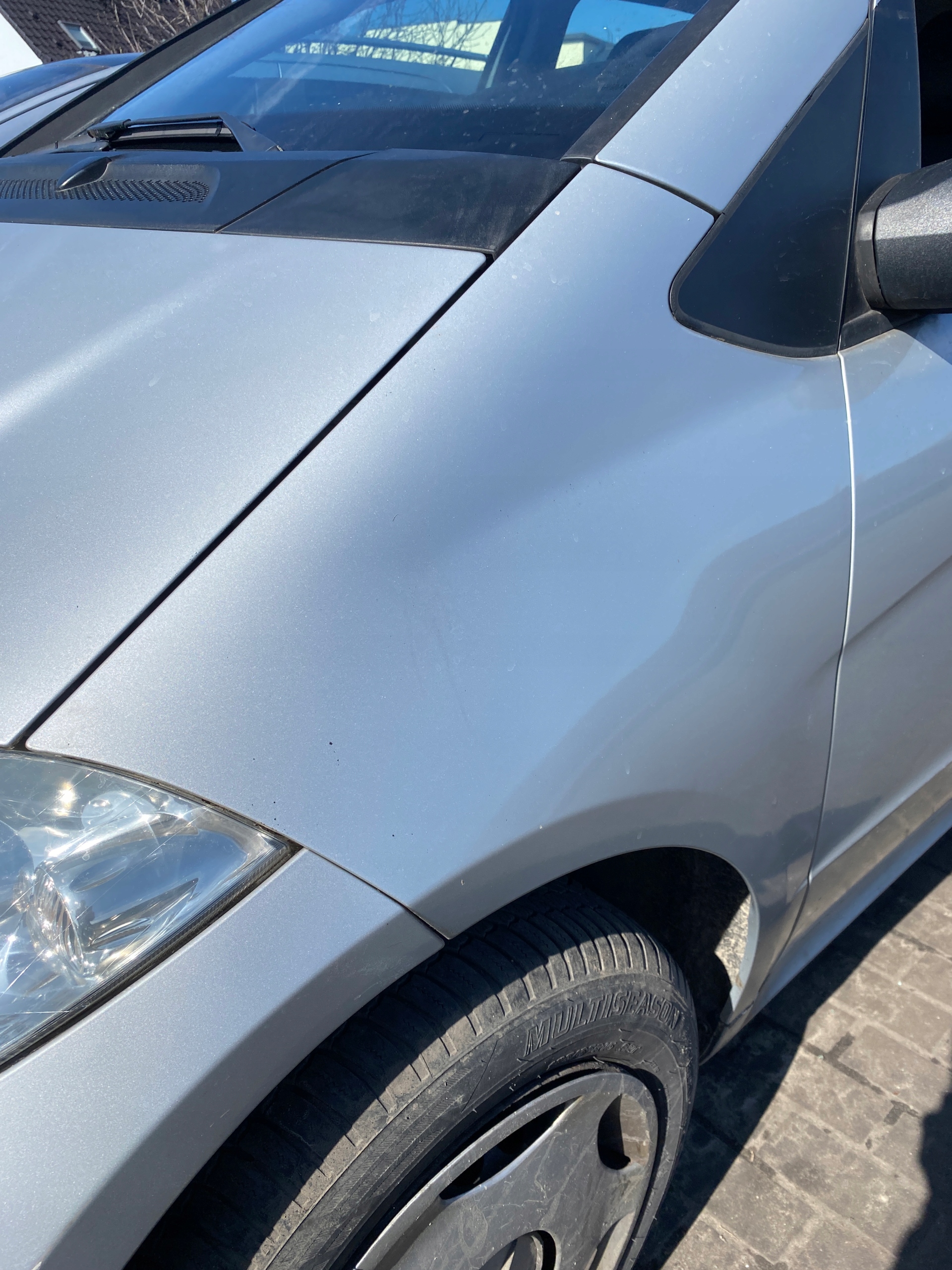 Mercedes A-KLASA W169 04-12 fender left front front kod lakieru 761