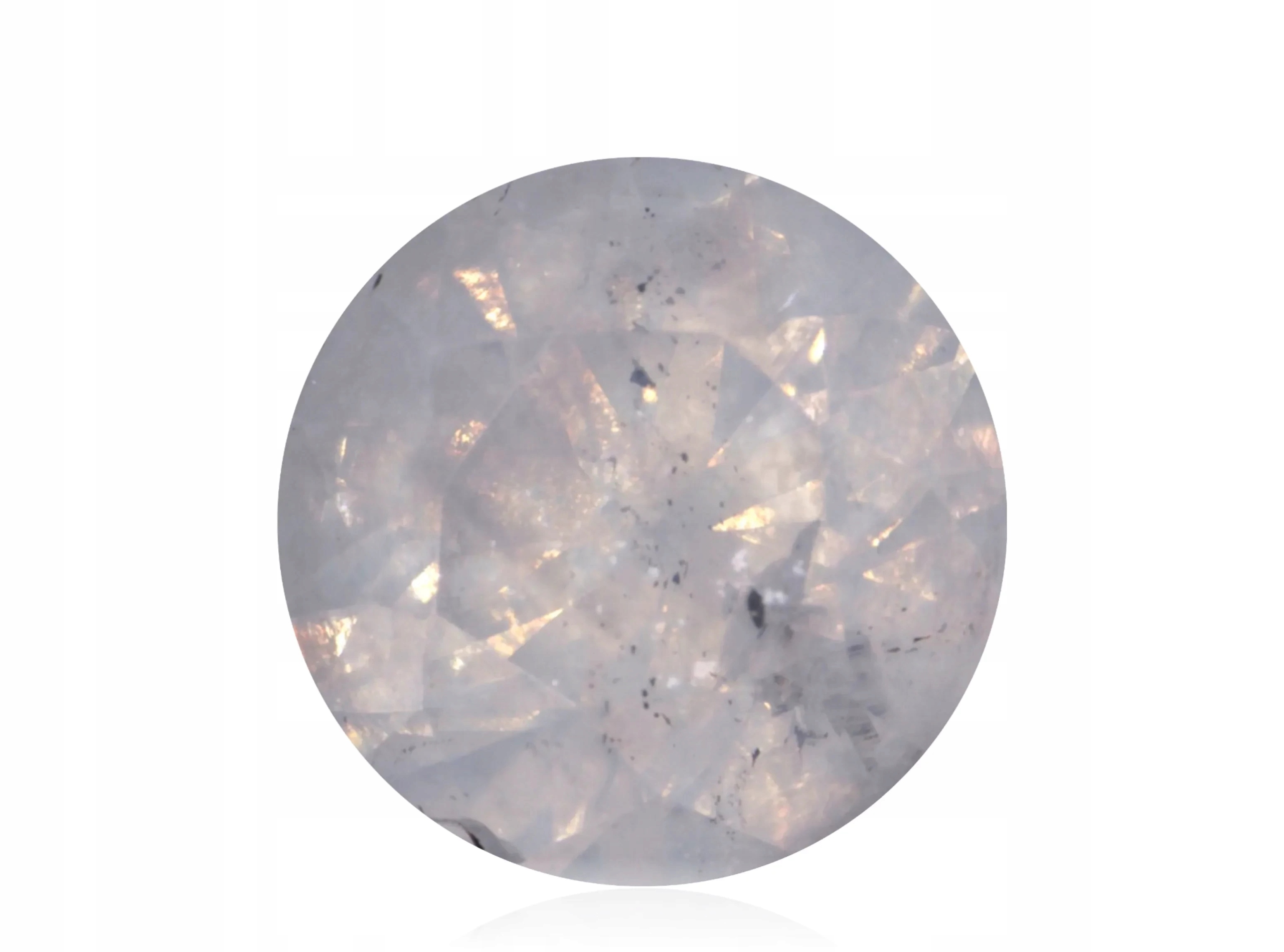 Přírodní Diamant 0.17ct Bílý Briliant I3 eCertifikát Wbd