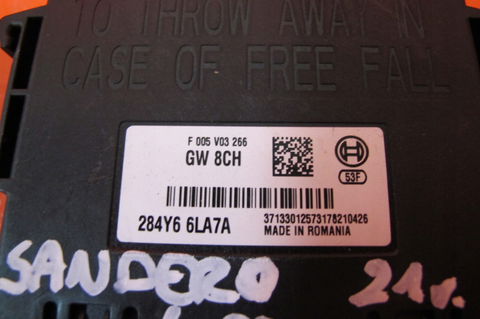 DACIA SANDERO 3 III STEPWAY 21- NISSAN JUKE II module control unit 284Y66LA7A