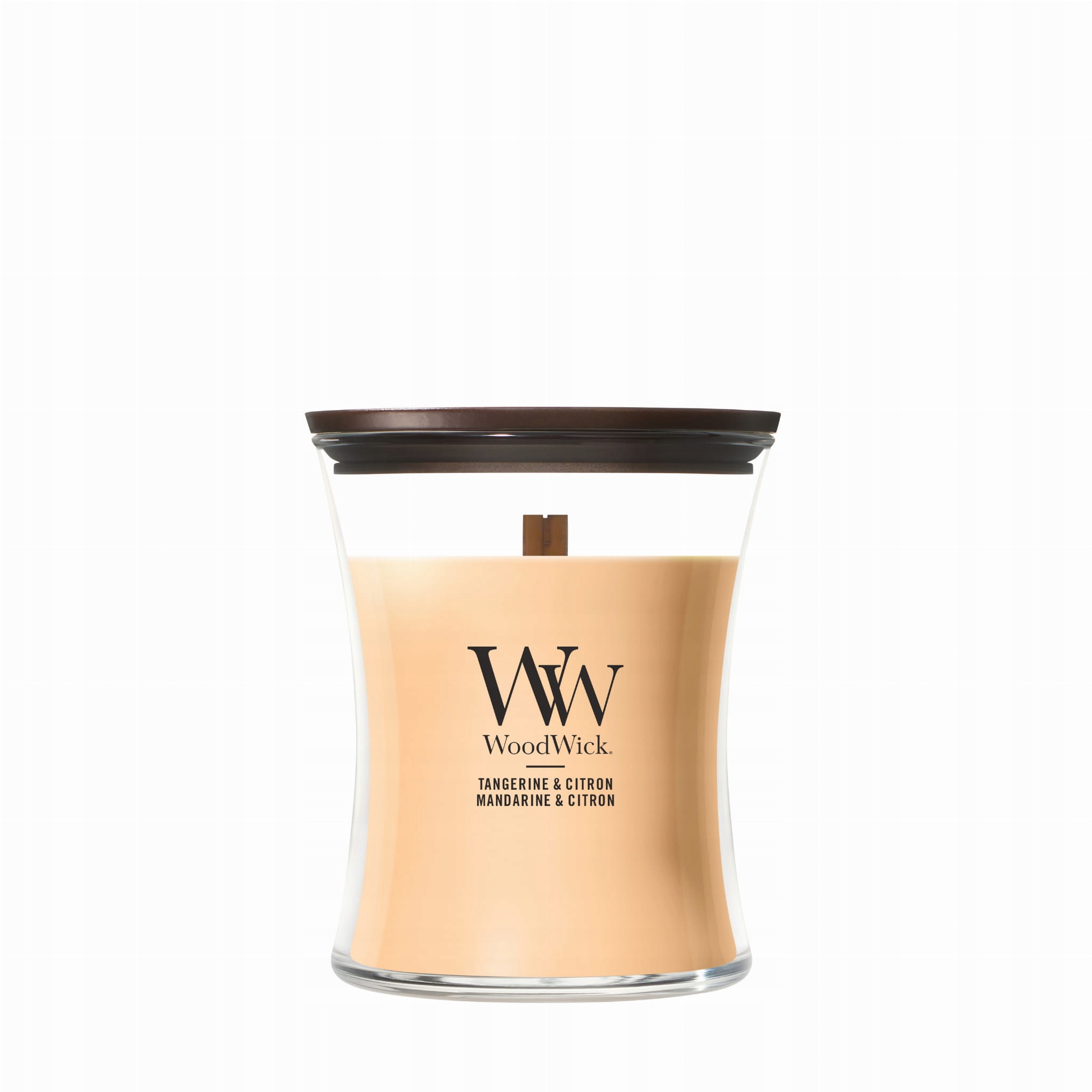 Střední vonná svíčka WoodWick Tangerine & Citron
