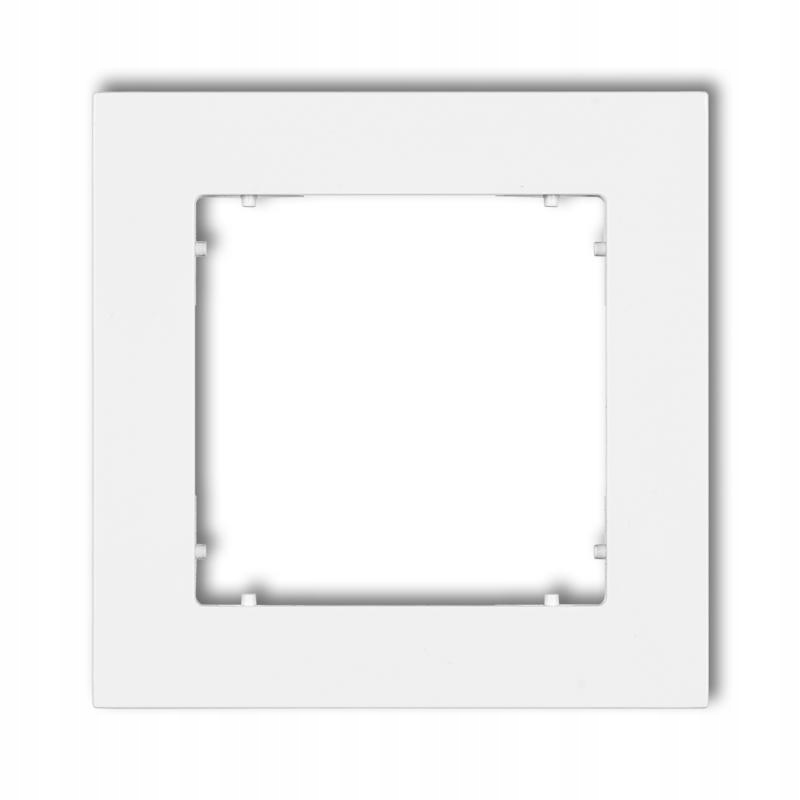 Karlik Mini biały - ramka 1-krotna - MR-1