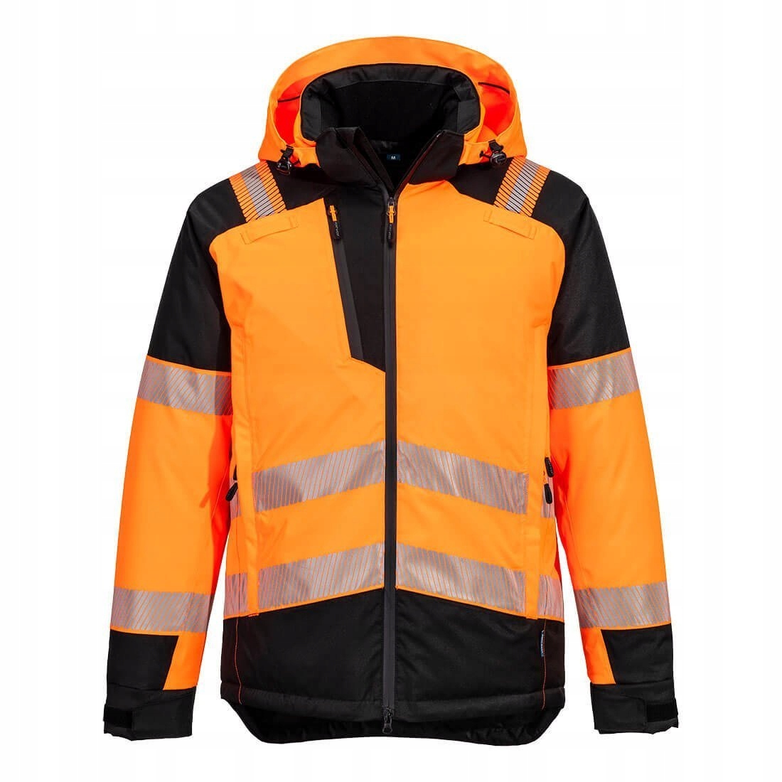 Zimní výstražná bunda PW3 Oranžová/Černá vel. XXL