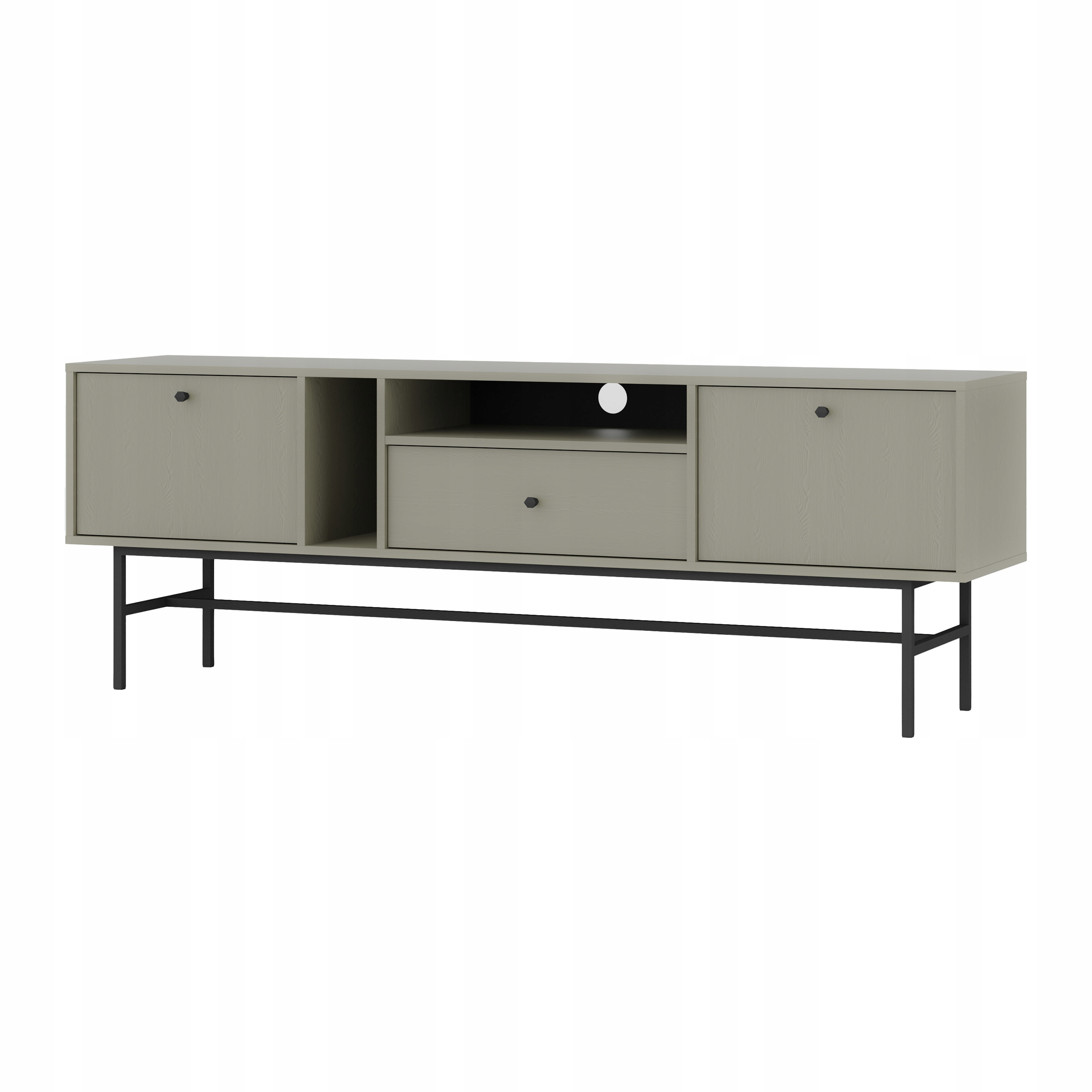 Stojící Rtv skříňka Torino 180 cm do obývacího pokoje pod Tv se zásuvkou Zelená