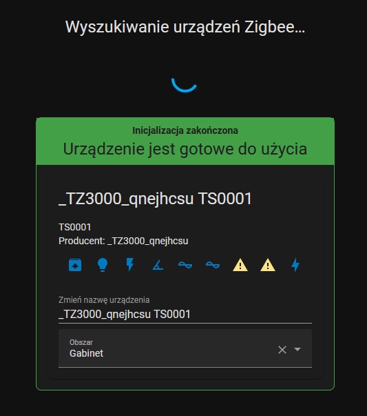 Przekaźnik ZigBee TUYA z pomiarem prądu 10A 2300W Rodzaj inny