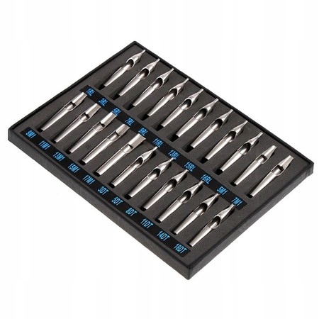 Komplet 22 Zobáků Na Tetování Trubky A Zobáky Sada