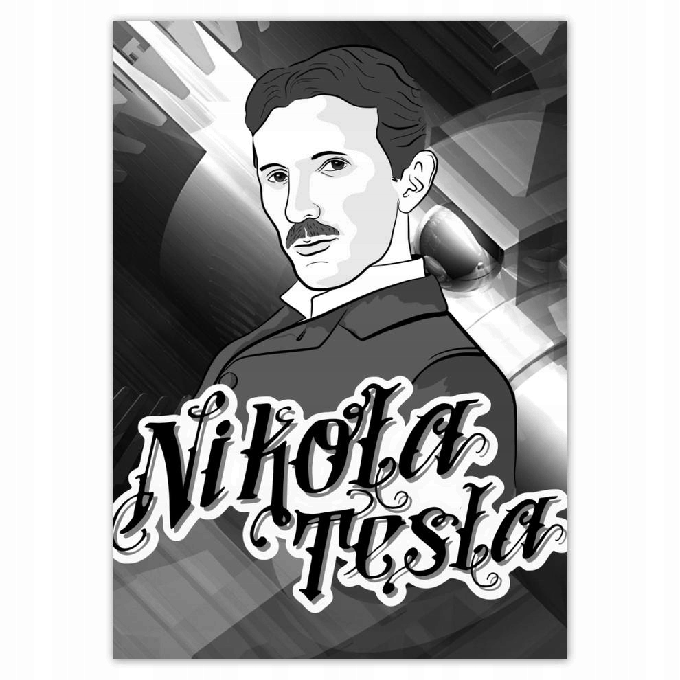 

Naklejki 50x70 Nikola Tesla wynalazca