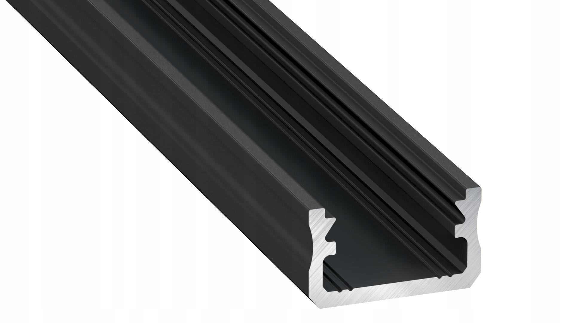 

1mb Profil Led A aluminiowy Nawierzchniowy Czarny